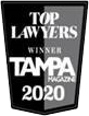 Top Lawyers Winner Tampa Magazine 2020